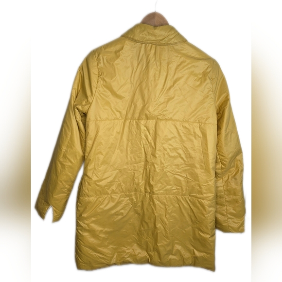 Cozy bright Yargici Light Quilted Yellow Zip Up Jacket With Pockets..small - Picture 6 of 12
